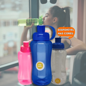 Squeeze pet fresh com tubo de gelo 550ml