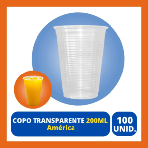 Copo Plastico 200ML