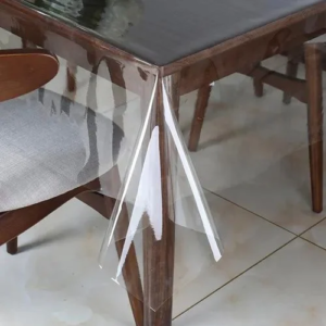 Protetor Toalha de Mesa Quadrado Plástico 70x70cm